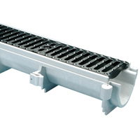 Zurn 6in x 80in HDPE Linear Trench Drain w/Grate (DGC) - Building Materials